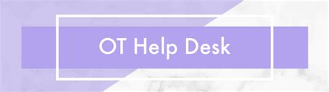 Ot help desk. Things To Know About Ot help desk. 